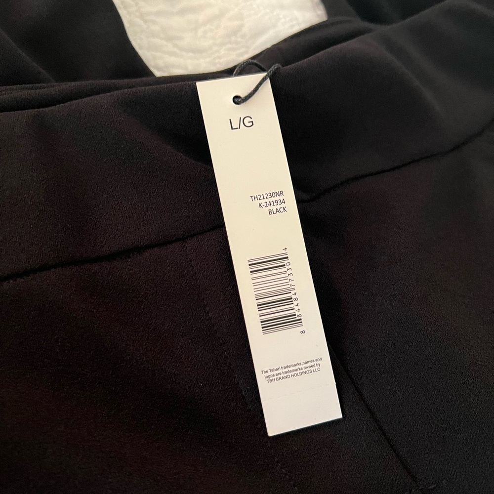 Tahari Pull-On Crepe Knit Pants - Picture 3 of 6